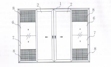 双悬推拉移门实用新型专利